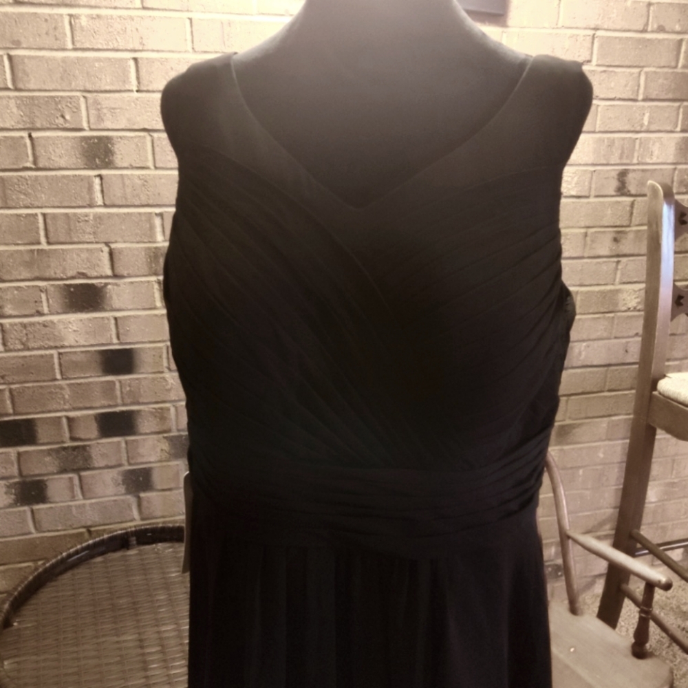 Azazie Black High Low Dress